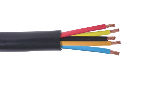 5 Core 16 AWG Unshielded Multi Conductor Cable - 600V